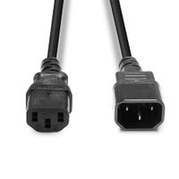 Miniatura 5 de 1M IEC EXTENSION CABLE IEC C14 TO IEC C13