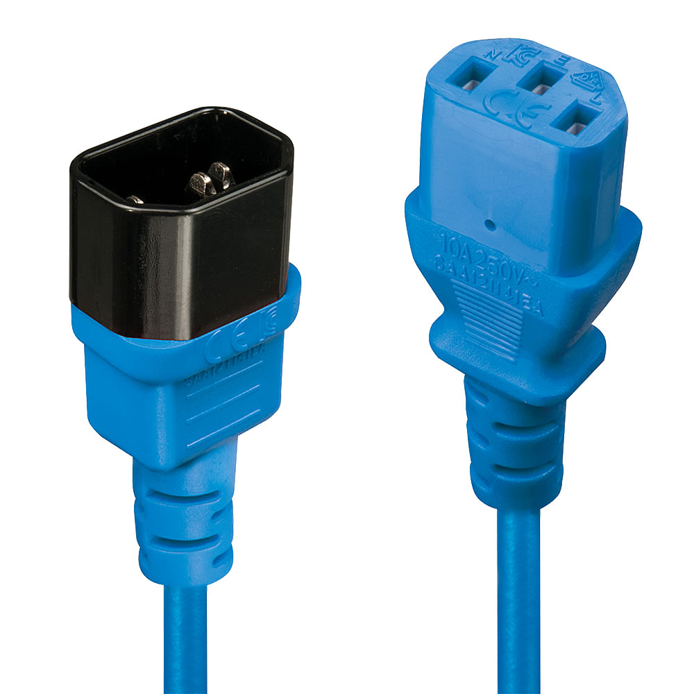 1M IEC EXTENSION LEAD BLUECS.