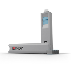 USB TYPE C PORT BLOCKER  BLUE
