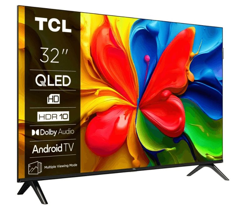TCL 32S4K TV 32 HD QLED ANDROIDTV DOLBY AUDIO