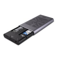 Miniatura 3 de USB 3.2 Gen 2x2 Dual M.2 NVMe SSD Enclosure with Clone Feature