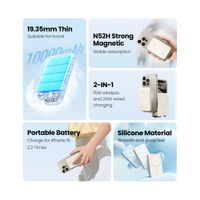 Miniatura 4 de UGREEN 10000MAH MINI MAGNETIC WIRELESS 20W POWER BANK