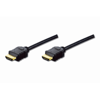 Miniatura 1 de HDMI Standard connection cable  type A M/M  3.0m  w/Ethernet  Full HD  gold  bl