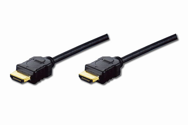 HDMI Standard connection cable type A M/M 3.0m w/Ethernet Full HD gold bl