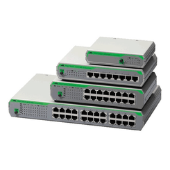 AT-FS710/8-50 8-PORT 10/100TX UNMANAGED SWITCH WITH INTERNAL PSU  EU                POWER CORD