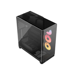 Caja-CORSAIR--4500X-LX-R-RGB-Tempered-Glass-Mid-Tower-Black--Negro