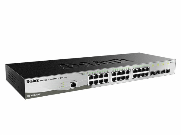 Switch 24 port PoE 10/100/1000BASE-T 4p