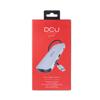Miniatura 1 de DCU Advance Tecnologic 391166 hub de interfaz USB Tipo C 1000 Mbit s Gris