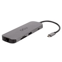 Miniatura 4 de DCU Advance Tecnologic 391166 hub de interfaz USB Tipo C 1000 Mbit s Gris