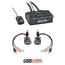 2 PORT VGA  USB 2.0   AUDIO CABLE