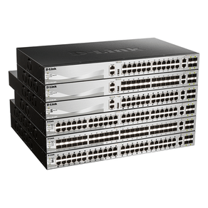 SWITCH-GESTIONABLE-L3-D-LINK-STACKABLE-DGS-3130-30PS-E-24P-POE--370W--GIGA---2P-10G---4P-10G-SFP-