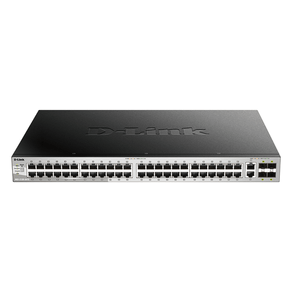 SWITCH-GESTIONABLE-L3-D-LINK-STACKABLE-DGS-3130-54TS-E-48P-GIGA---2P-10G---4P-10G-SFP-