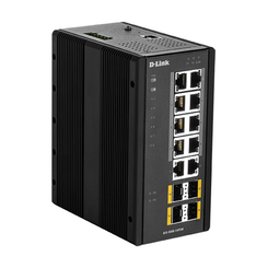 SWITCH INDUSTRIAL D-LINK DIS-300G-14PS 8P POE + 4P GIGA BASE SFP