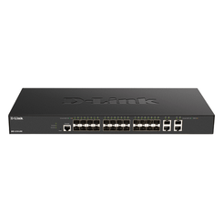 SWITCH GESTIONABLE L2 D-LINK DXS-1210-28S 24P SFP+ (10G) + 4P 10G RACK