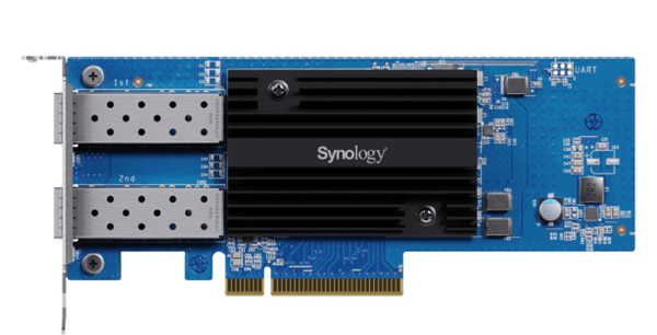 SYNOLOGY E25G30-F2 Adaptador 25GbE SFP28 PCIe LP