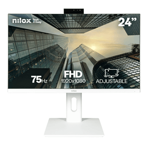 MONITOR NILOX NXM24REGWEB01W   23.8" IPS 1920 x 1080 HDMI VGA Altavoces
