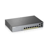 Miniatura 1 de ZYXEL  GS1350-12HP, 12 PORT MANAGED CCTV POE SWITCH, LONG RA