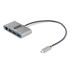 Hub Ladr n USB-C de 3 Puertos USBA de 5Gbps con Ethernet