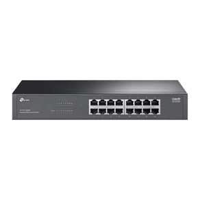 SWITCH-NO-GESTIONABLE-TP-LINK-LS1016G-16P-16xLANGb-MONTAJE-EN-RACK