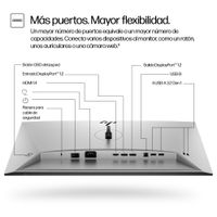 Miniatura 8 de HP Monitor FHD HP serie 7 Pro de 23,8 pulgadas - 724pf   23.8" LCD IPS Full HD HDMI