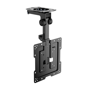 AISENS-Soporte-de-Techo-Giratorio--Plegable-para-Monitor-TV-20Kg-de-19-43--Negro