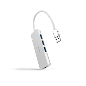 Nanocable-Hub-USB-3.0-4-x-USB-3.0-10cm.-Gris