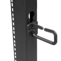 Miniatura 4 de STARTECH  Rack de Marco Abierto con Profundidad Ajustable de 4 Columnas 12U y 19 Pulgadas con Ruedas/Niveladores y Anillas de Gestión de Cableado - Ar