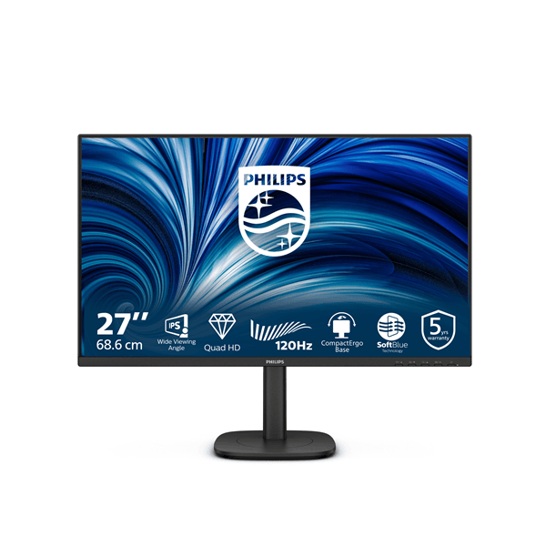 PHILIPS 27" LCD IPS 2K HDMI Altavoces