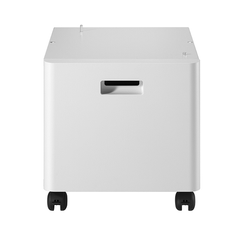 Mesa pedestal blanca para impresoras láser color profesiona