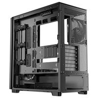 Miniatura 5 de CAJA ANTEC FLUX SE ATX WOOD NEGRO 2XUSB SN FUENTE