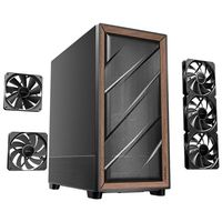 Miniatura 19 de CAJA ANTEC FLUX SE ATX WOOD NEGRO 2XUSB SN FUENTE