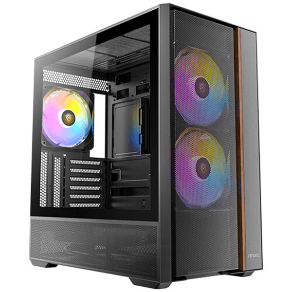 ANTEC FLUX REAR RGB Negro