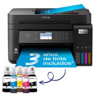 Miniatura 2 de EPSON Impresora multifunción EcoTank ET-3850 A4 con depósito de tinta, conexión Wi-Fi Multifunción A4 Wifi Inkjet Dúplex