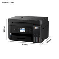 Miniatura 16 de EPSON Impresora multifunción EcoTank ET-3850 A4 con depósito de tinta, conexión Wi-Fi Multifunción A4 Wifi Inkjet Dúplex
