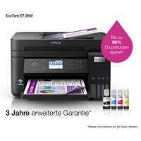 Miniatura 26 de EPSON Impresora multifunción EcoTank ET-3850 A4 con depósito de tinta, conexión Wi-Fi Multifunción A4 Wifi Inkjet Dúplex