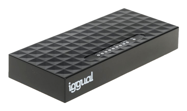 iggual GES8000 Gigabit Ethernet Switch 8x1000 Mbps