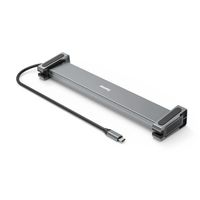 Miniatura 5 de Hama Dock Station, 9 Puertos (4 x USB-A+ 2 USB-C + 2 x HDMI + Ethernet), 5Gbps, Aluminio