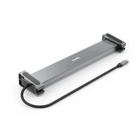 Miniatura 6 de Hama Dock Station, 9 Puertos (4 x USB-A+ 2 USB-C + 2 x HDMI + Ethernet), 5Gbps, Aluminio