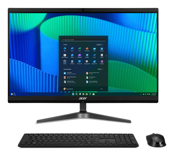 CPU ACER AIO Z2524G (DQ.R2REB.001) 23.8"" CI5-125U, 8GB, 512 SSD, TECLADO Y RATON USB, W11PRO