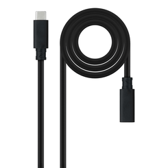 Nanocable Cable USB 3.2 GEN2x2 100W C/M-H 1 m