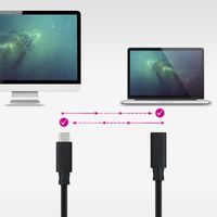 Miniatura 5 de Nanocable Cable USB 3.2 GEN2x2 100W C/M-H 1 m