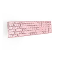 Miniatura 4 de TECLADO RAPOO WIRELESS Y BLUETOOTH E9800M 2.4GHz BT 3.0 5.0 DISE??O ULTRAFINO BATERIA ROSA