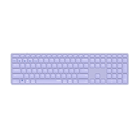 Miniatura 1 de TECLADO RAPOO WIRELESS Y BLUETOOTH E9800M 2.4GHz BT 3.0 5.0 DISE??O ULTRAFINO BATERIA LILA