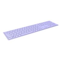 Miniatura 3 de TECLADO RAPOO WIRELESS Y BLUETOOTH E9800M 2.4GHz BT 3.0 5.0 DISE??O ULTRAFINO BATERIA LILA
