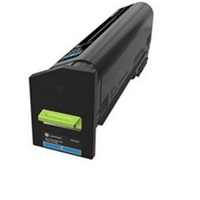 Miniatura 1 de LEXMARK Cartucho toner Cyan XC8160, 8163