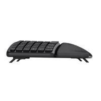 Miniatura 6 de TECLADO TRUST BLUETOOTH MULTIDISPOSITIVO KEYRA ERGONOMICO SILENT COLOR NEGRO