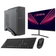 Zone Evil Core Slim Intel Core i5 14400 16GB 1TB SSD Nvme Negro   Monitor 24 Teclado y rat  n