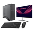 Zone Evil Core Slim Intel Core i5 14400 16GB 1TB SSD Nvme Negro   Monitor 24 Teclado y rat  n