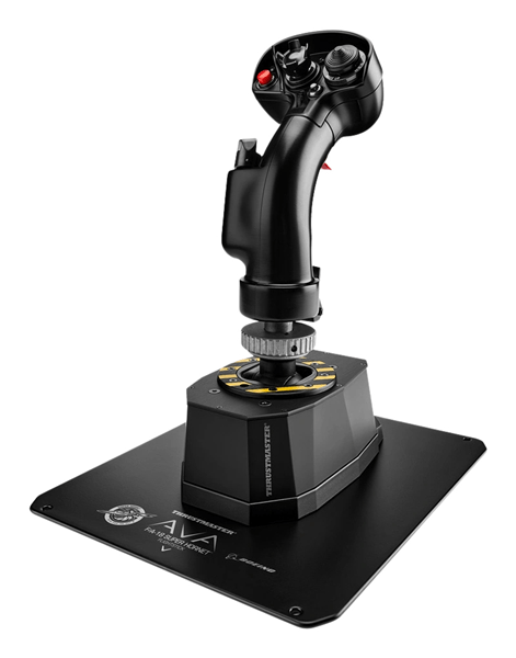THRUSTMASTER BASE CONFIGURABLE AVA FA18 SUPER HORNET FLIGHT STICK