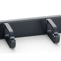 Miniatura 5 de PANEL ORGANIZADOR DE CABLES COLOR NEGRO 1U PARA ARMARIO RACK 1 UD